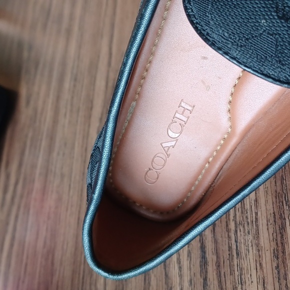Coach Moira Sig Jacq Loafer - Color: Black/Coal-6.5B fits to size - Picture 6 of 8